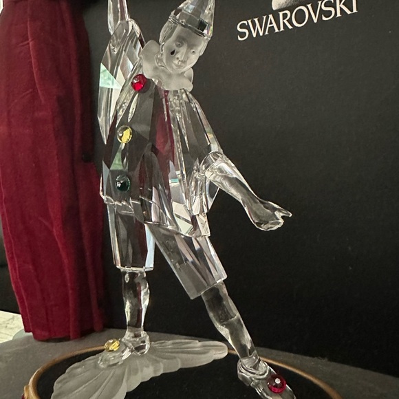 Swarovski crystal - clean out collections - left hand broken - see pics- PIERROT - Picture 6 of 10